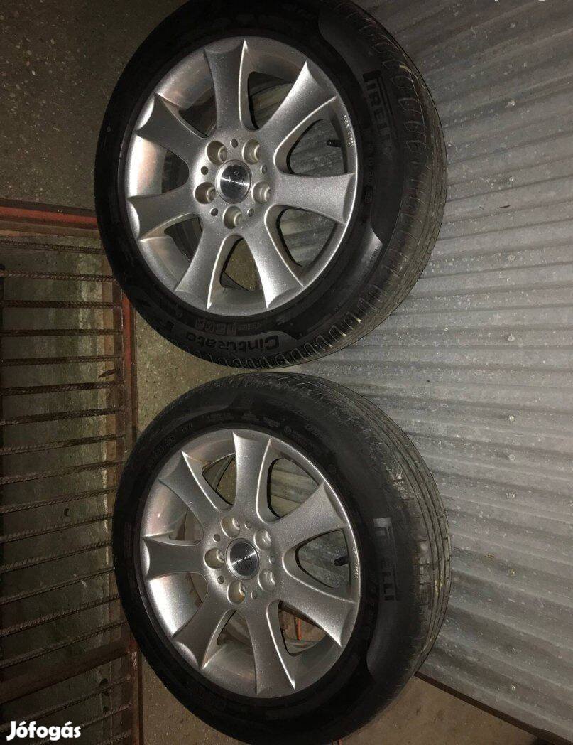 4 DB BMW nyári gumi felnivel, 16 colos