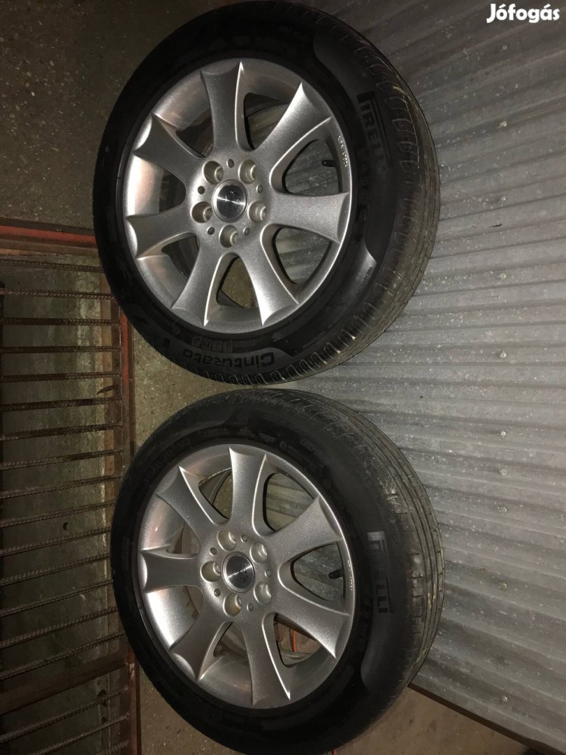 4 DB BMW nyári gumi felnivel, 16 colos