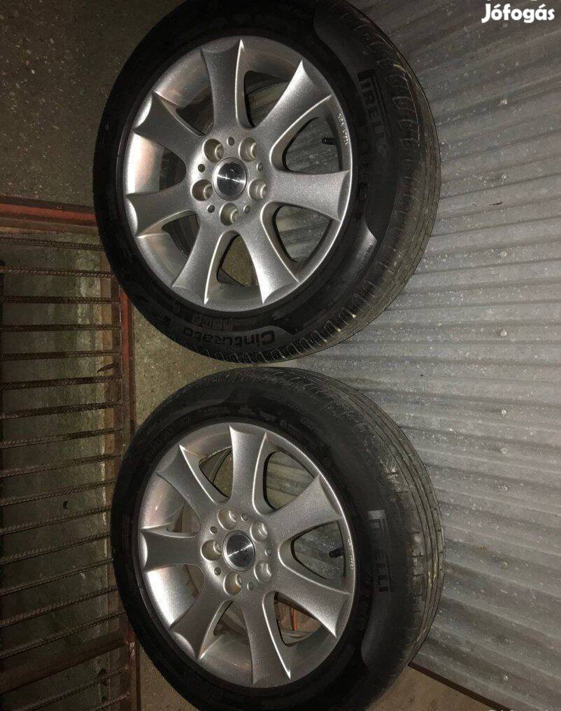 4 DB BMW nyári gumi felnivel, 16 colos