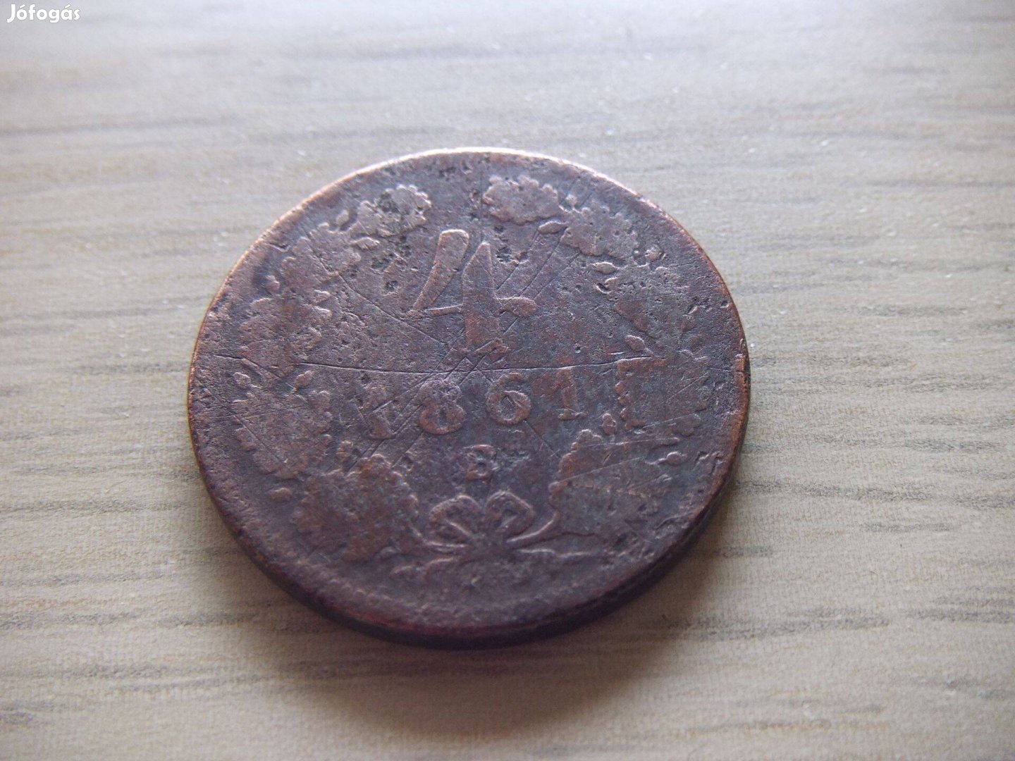 4 Krajcár 1861 ( B )