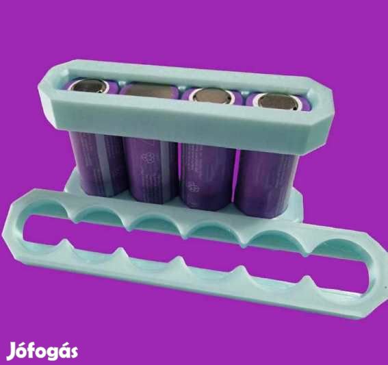 4 Lyukas  Hegesztő sablon 26650 Akkumulátorokhoz (5403)