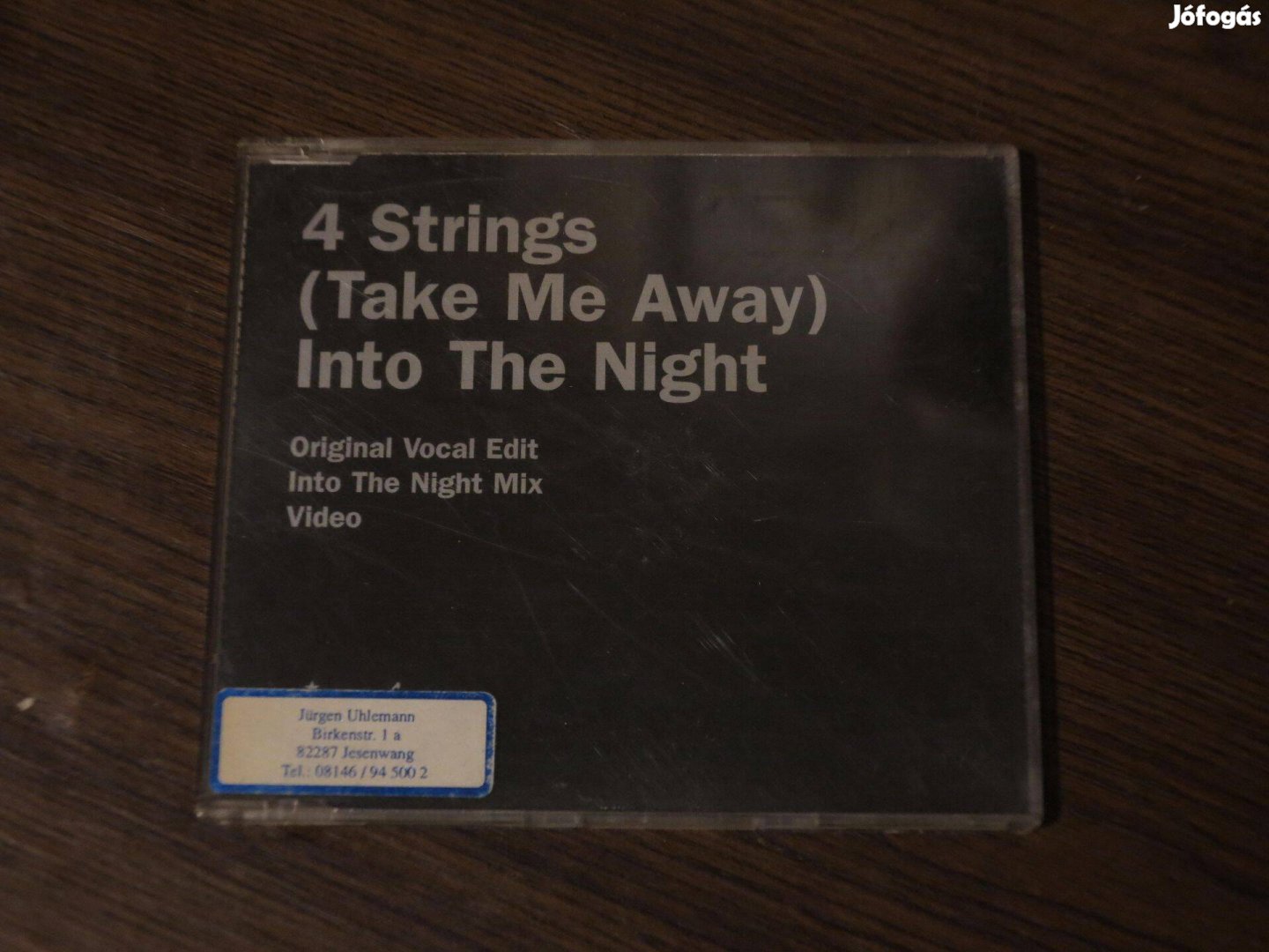 4 Strings - ( Take me away ) Into the night ( Maxi CD )