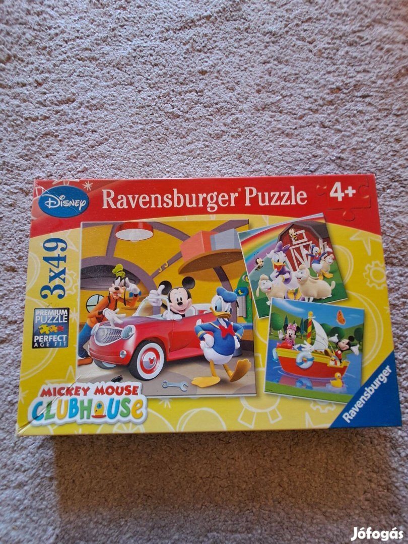 4+ Disney puzzle kirakojatek