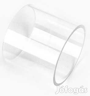 4"-os Borosszilikát Hőálló &Uuml;veghenger  (3696)