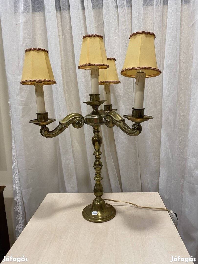 4 ágú réz asztali lámpa