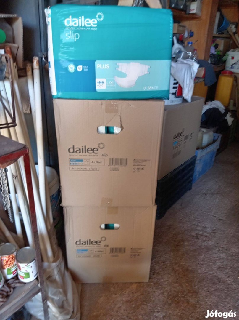 4 csomag Dailee Slip Maxi LXL felnőtt pelenka Eladó