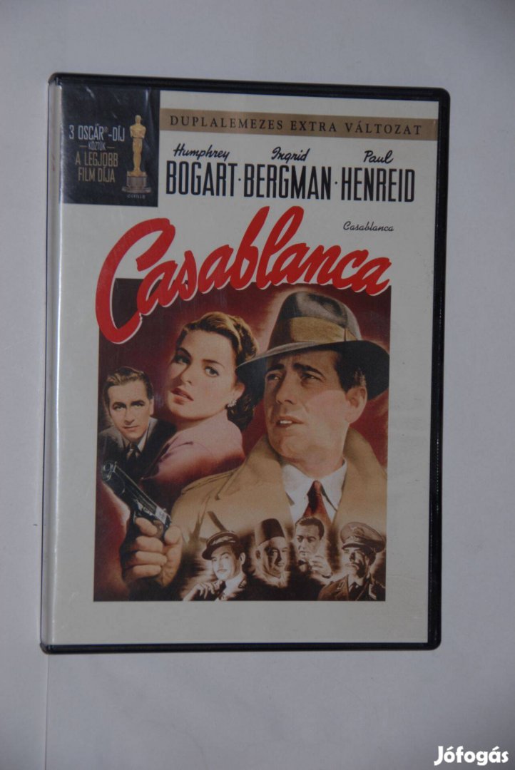 4 darab DVD film: Casablanca, Jóbarátok 4, Buena Vista Social Club, A
