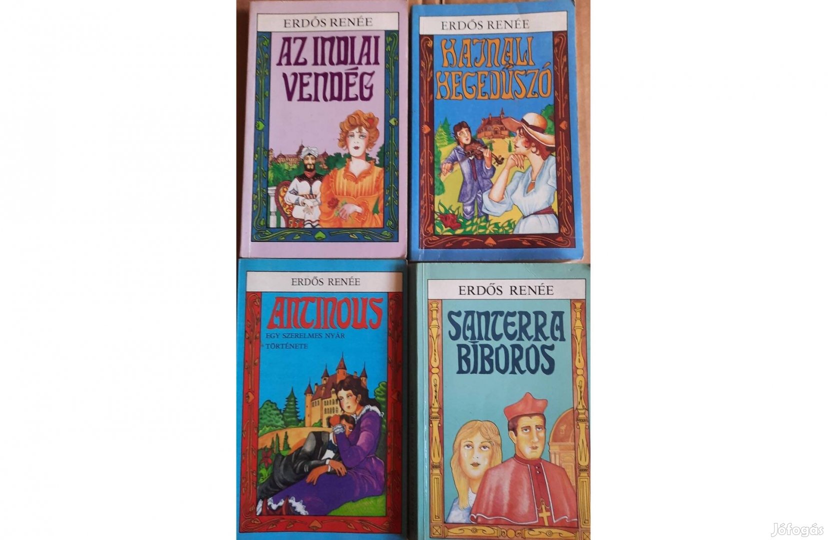 4 darab Erdős Renée könyv eladó