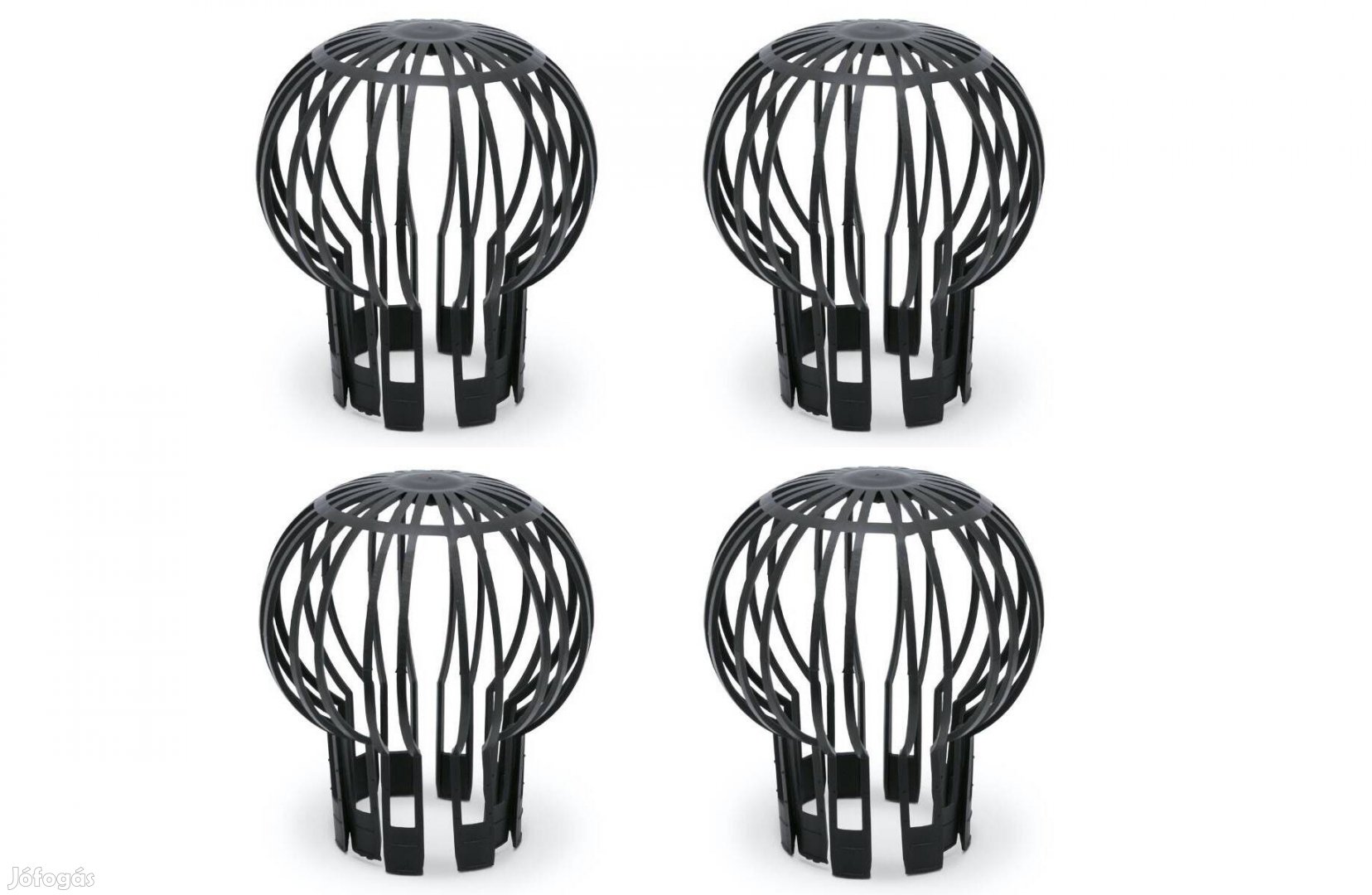 4 darab Végzáró Levélfogó ereszcsatorna lombfogó háló védő