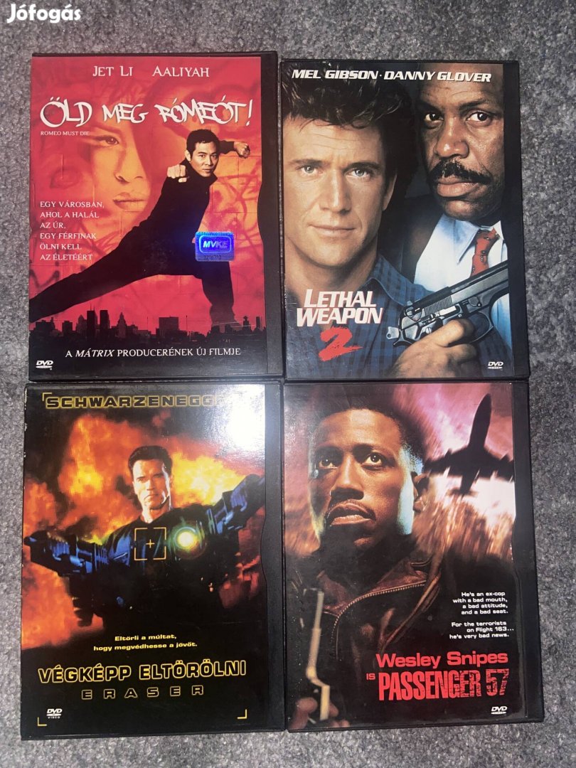 4 darab pattintótokos dvd egyben!