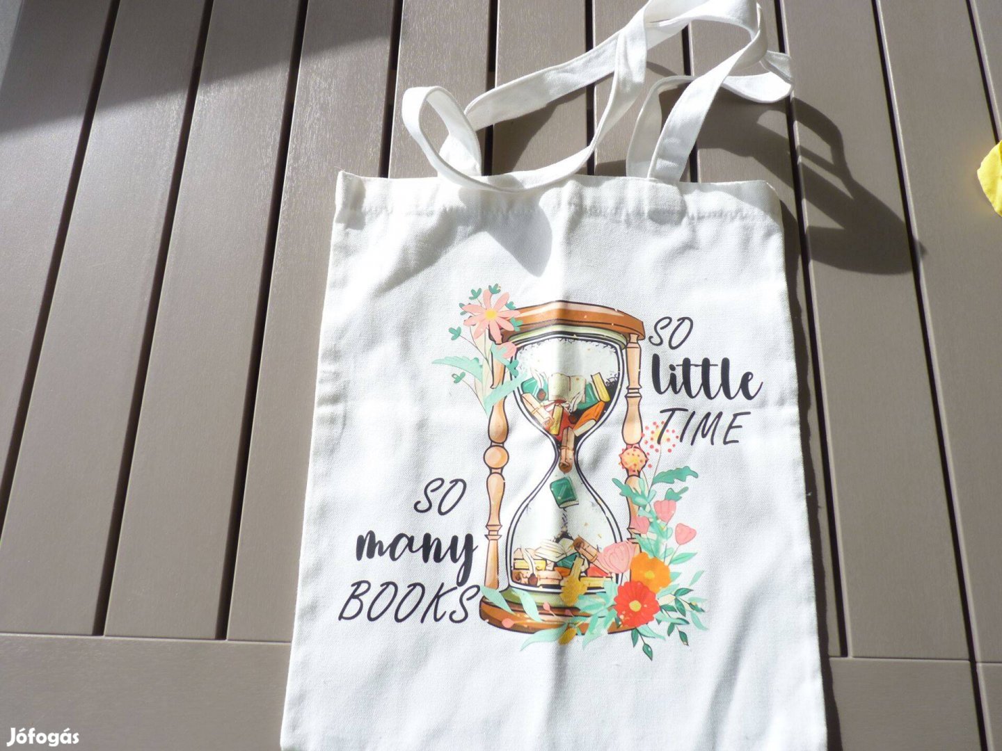 4 darab vászon, textil bevásárló táska, szatyor, zacskó