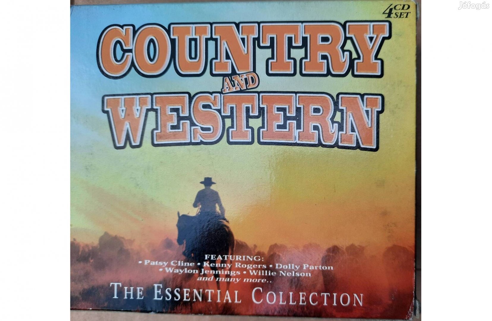 4 darabos Country and Western CD szett eladó