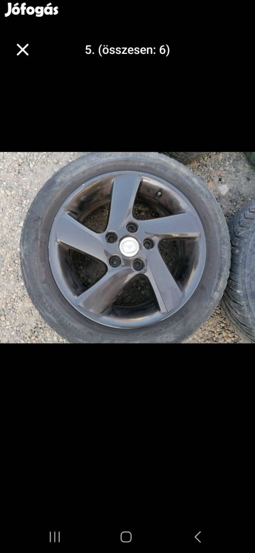 4 db 16 "-os alufelni 5x114.3 eladó