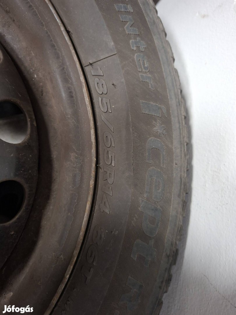 4 db 185/65R14 Hankook téli gum felnivel eladó