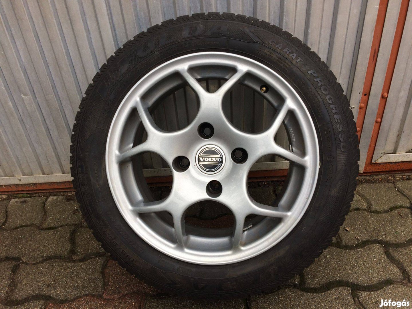 4 db 195/55R15 alu felni, ET38, 4x114, 7Jx15H2, újszerű, , eladó