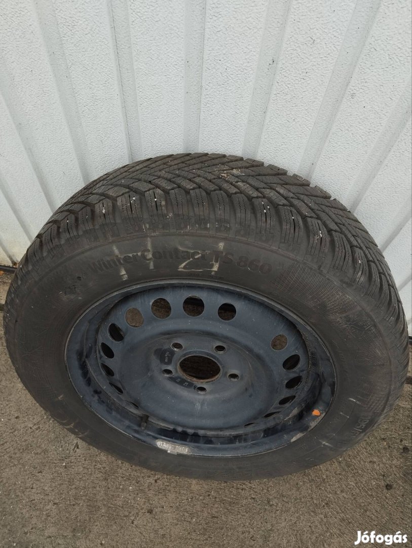4 db 195/65 r15 újszerű Continental gumi Hyundai i30 felnin 