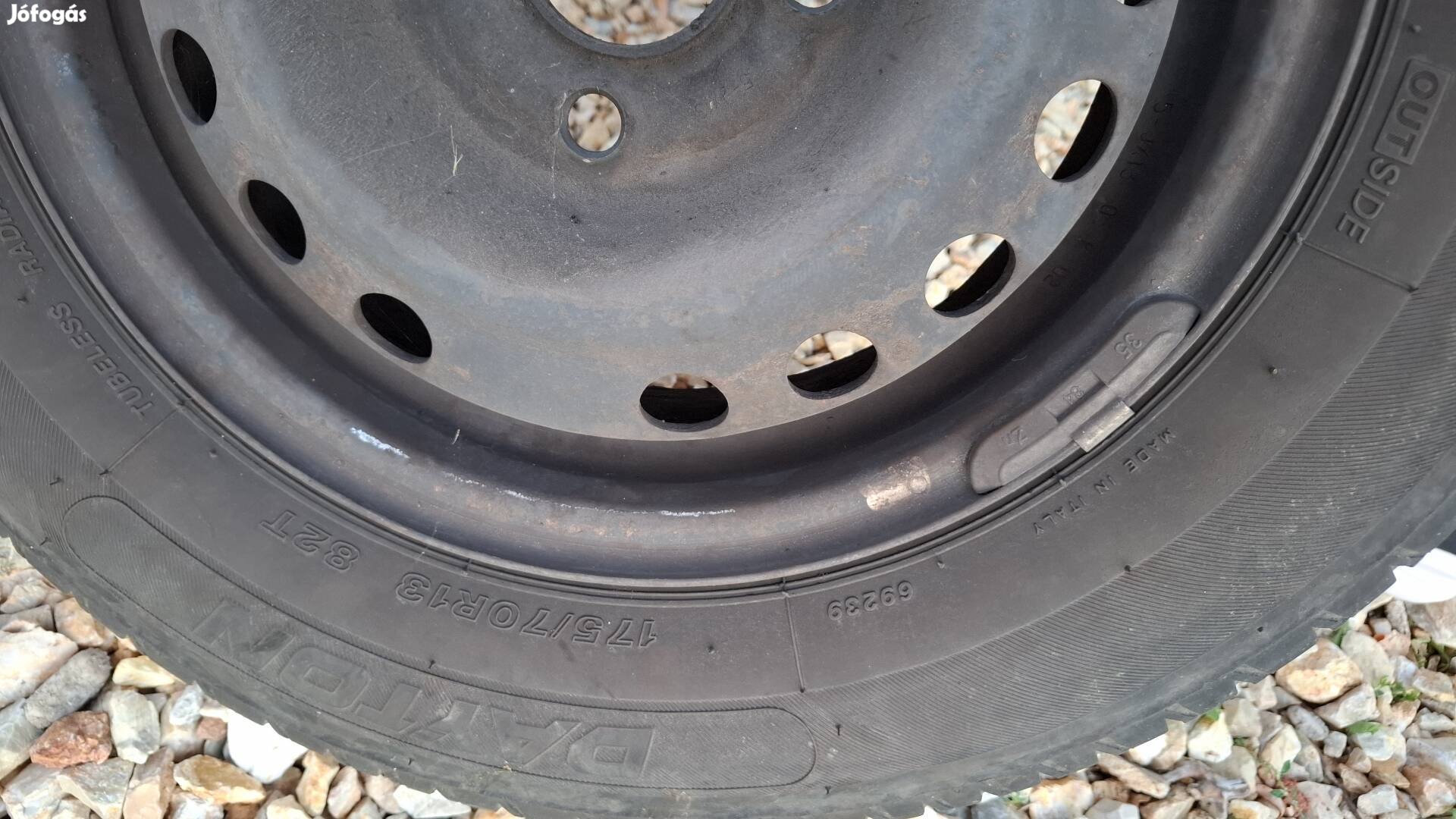 4 db 4x100 -as felni nyári gumiabronccsal  eladó