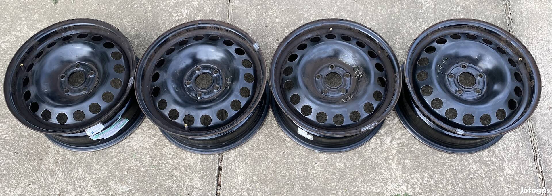 4 db 5x105 R16 gyári acél felni Opel Astra K hoz eladó!