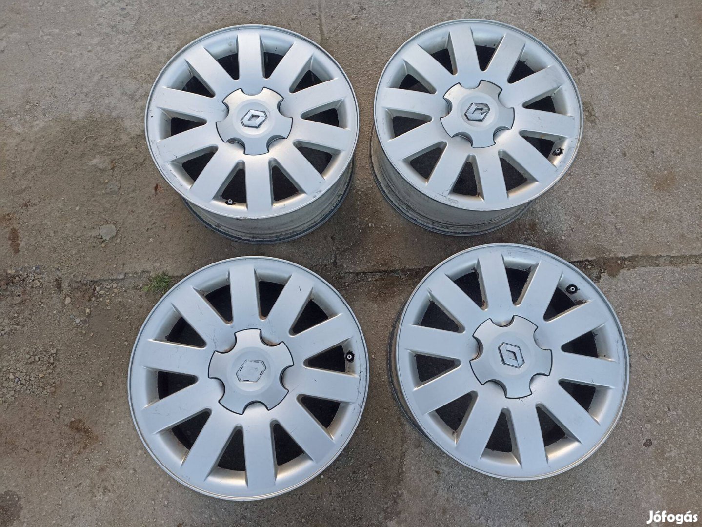 4 db 5x108 16-os Gyári Renault Alufelni olcsón