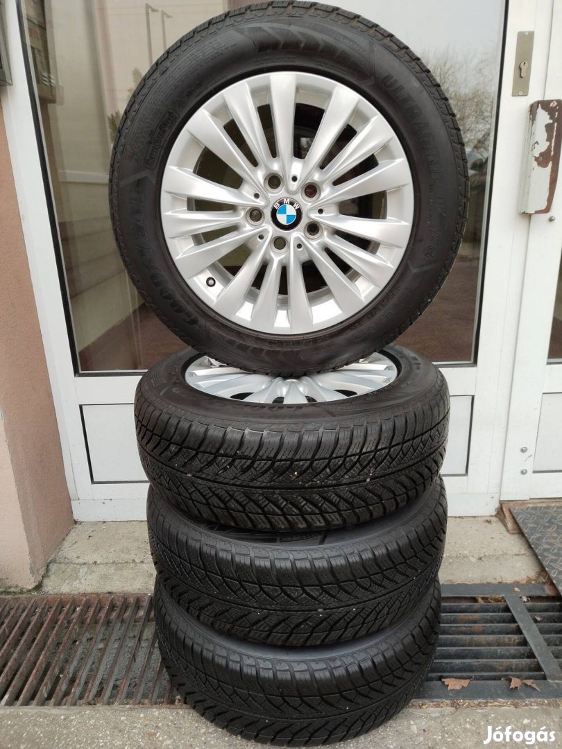 4 db BMW alufelni - 5x112 7Jx16 ET52 - Téligumival (205/60 R16) 