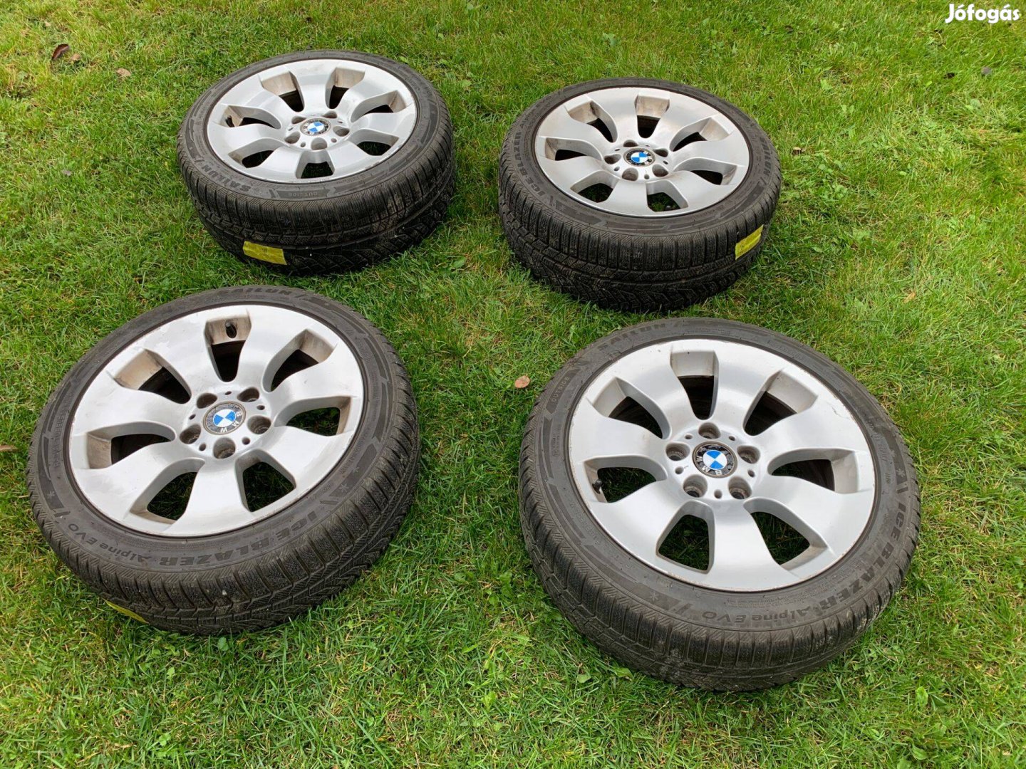 4 db BMW felni téli gumival eladó 225 45 17