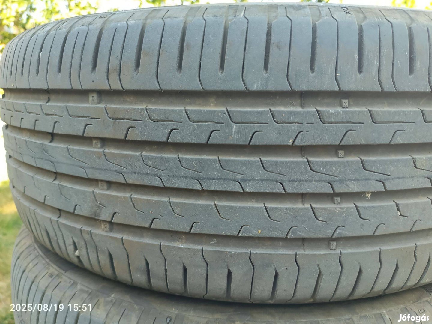 4 db Continental Ecocontact 6 Nyárigumi 215/55 R17 V XL DOT0522
