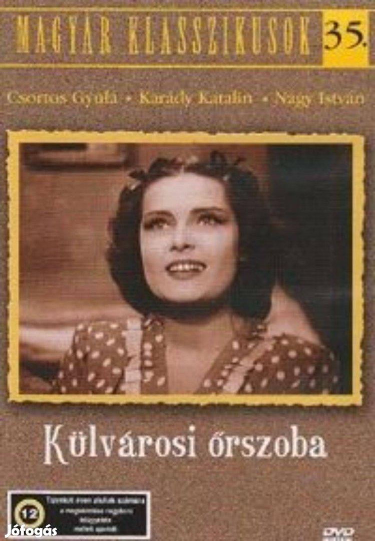 4 db DVD a Magyar Klasszikusok sorozatból