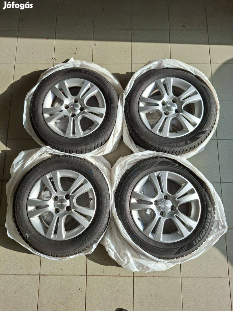4 db Dezent 15 felni Laufenn téli gumival eladó 185/65 R15
