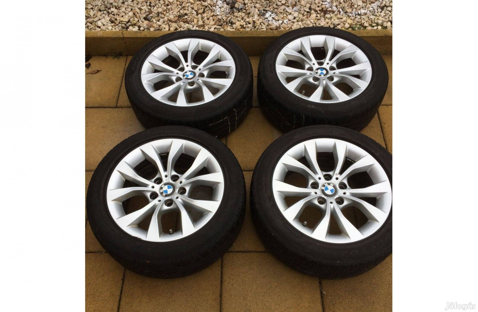 4 db Gyári BMW Alufelni X1 F30 17 col 5 x 120 7,5 x 17 ET 34