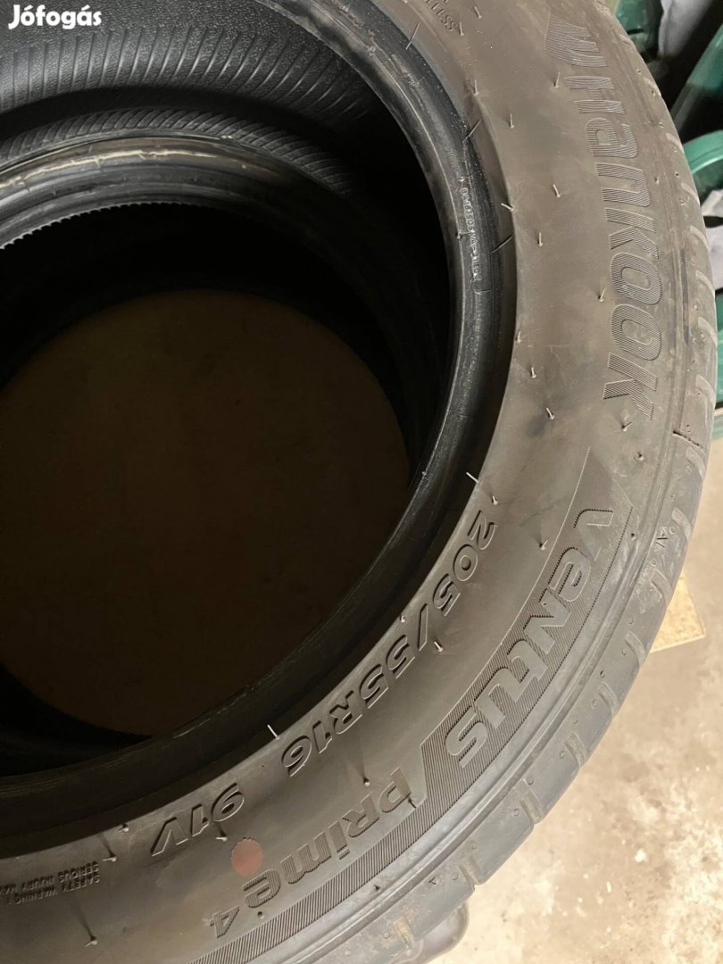 4 db Hankook 205/55R16 nyárigumi