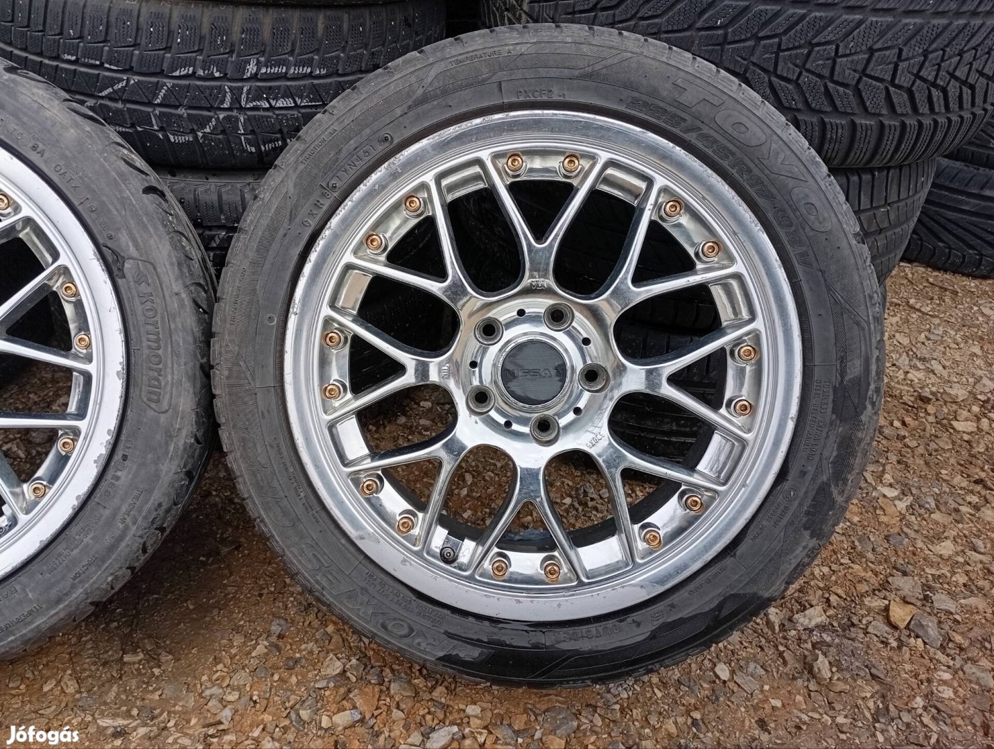 4 db Japan hart alufelni 5x114,3 7x17 ET48