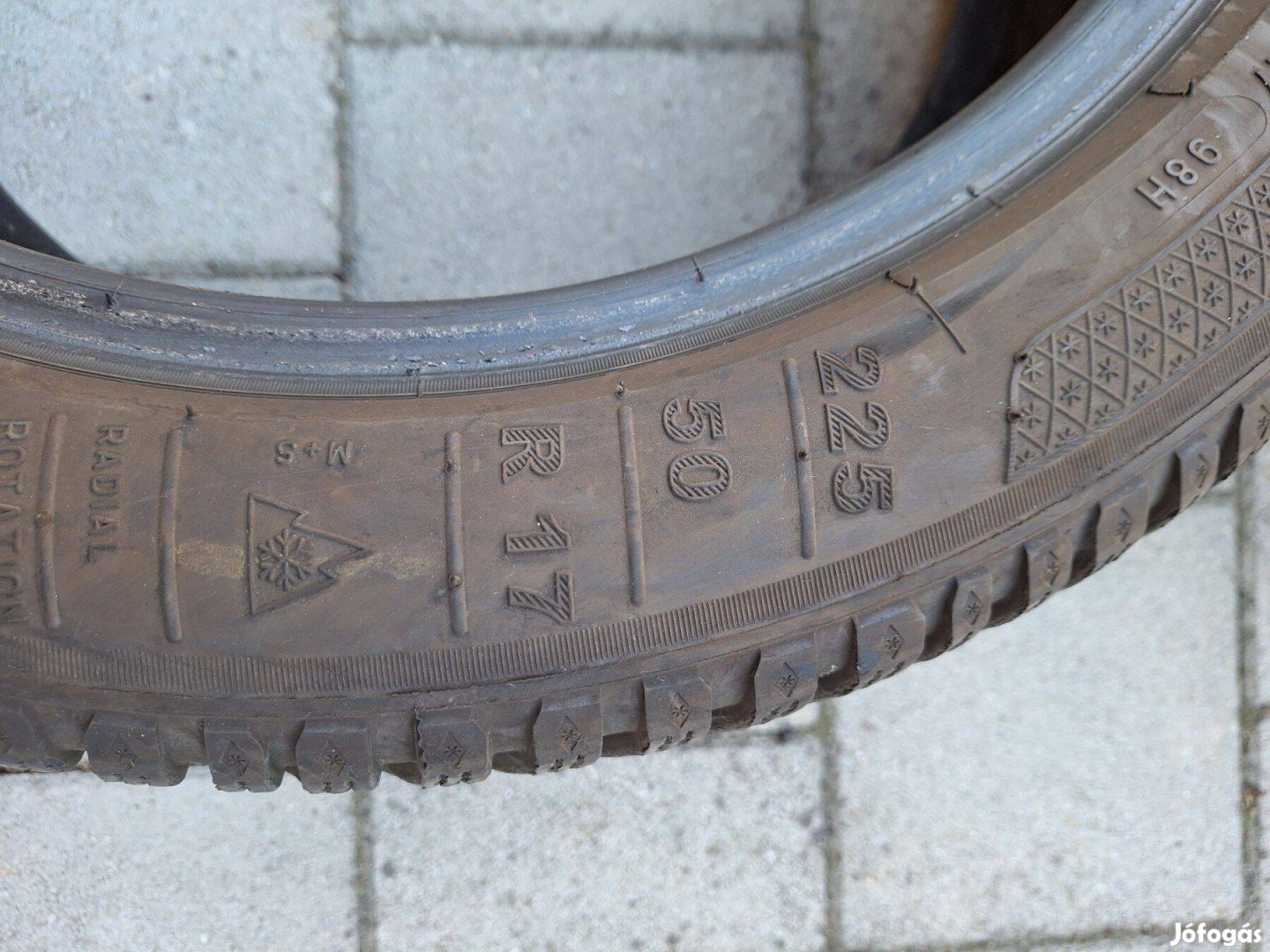 4 db Kleber Krisalp hp3 225/50 R17 téli gumi