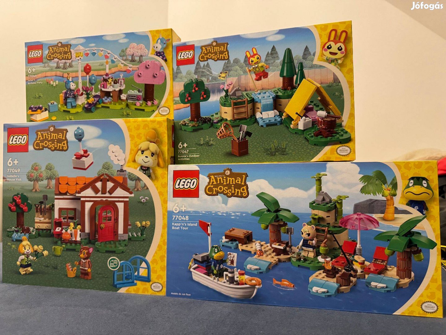 4 db LEGO Animal Crossing készlet egyben