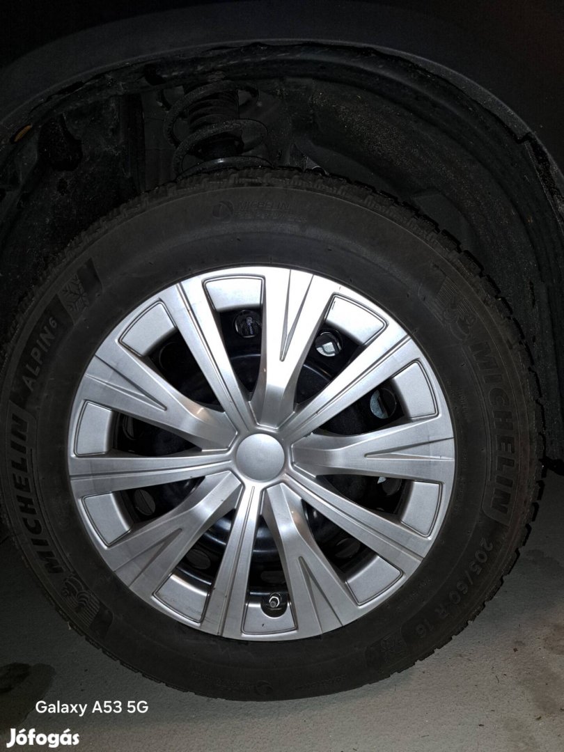 4 db Michelin Alpin 6 felnizett téli gumi