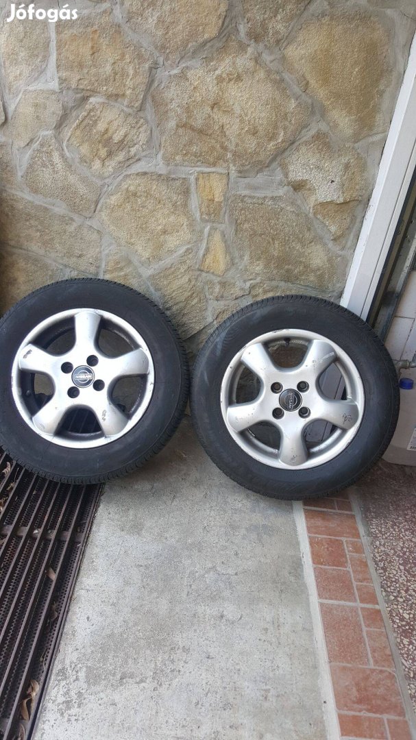 4 db Nissan Micra K12 alufelni gumival eladó