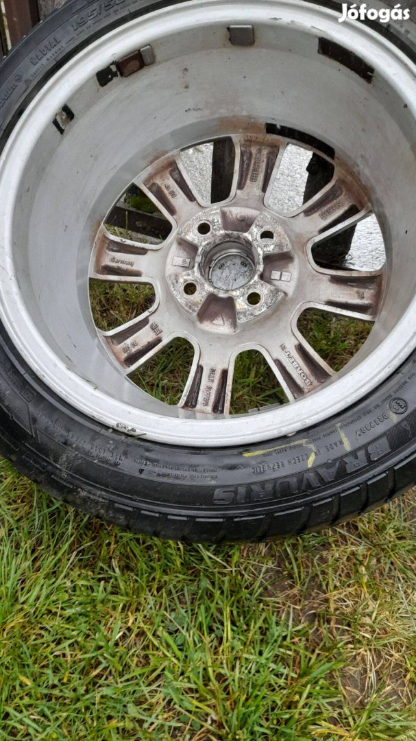 4 db Opel alufelni + 4 db nyári gumi