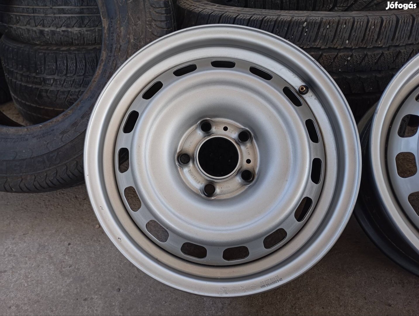 4 db Proace Berlingo III Rifter Combo acélfelni 5x108 6,5x15 ET42