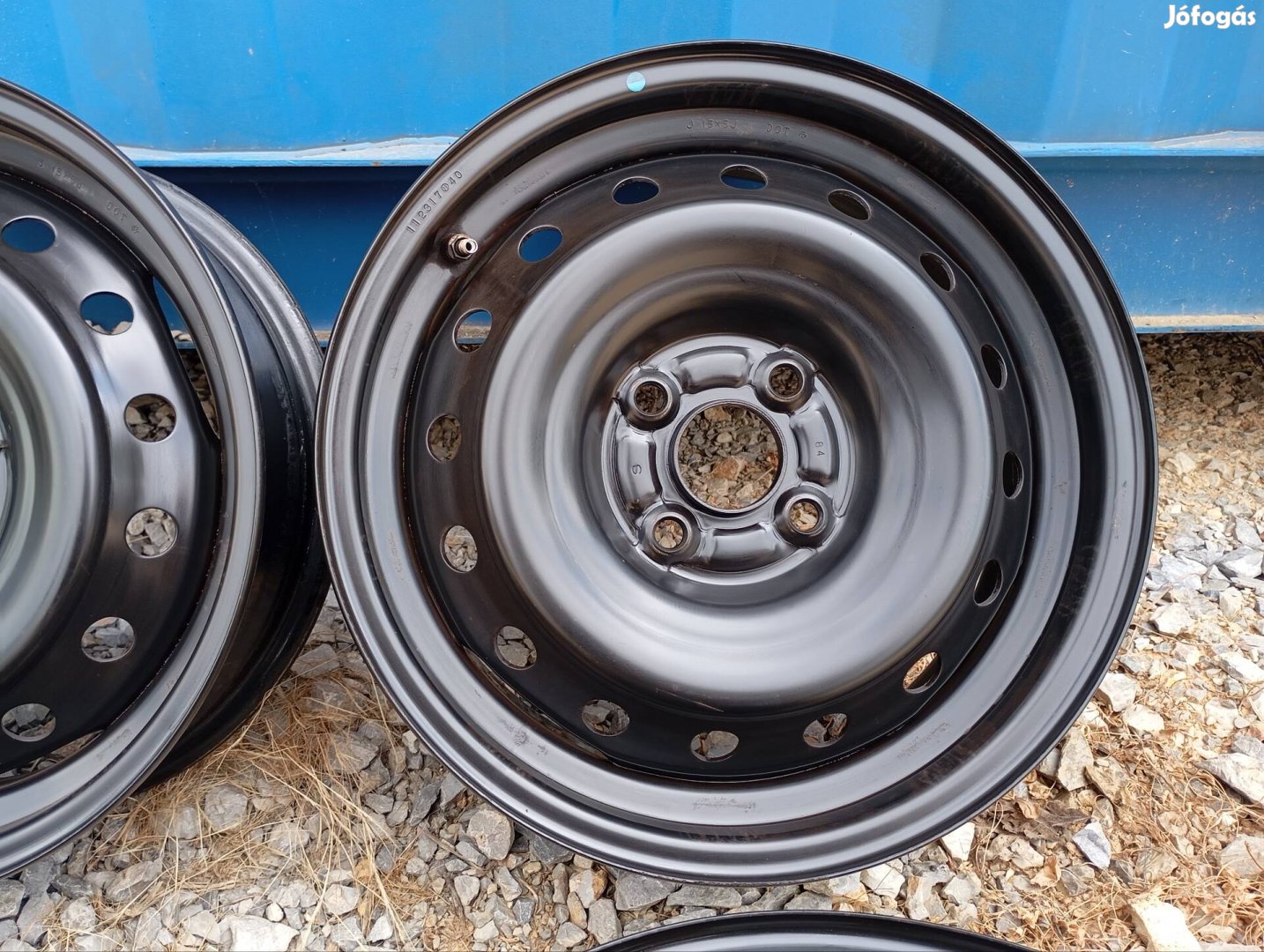 4 db Suzuki acélfelni 4x100 5x15 ET40 54,1 mm tpms szenzorral
