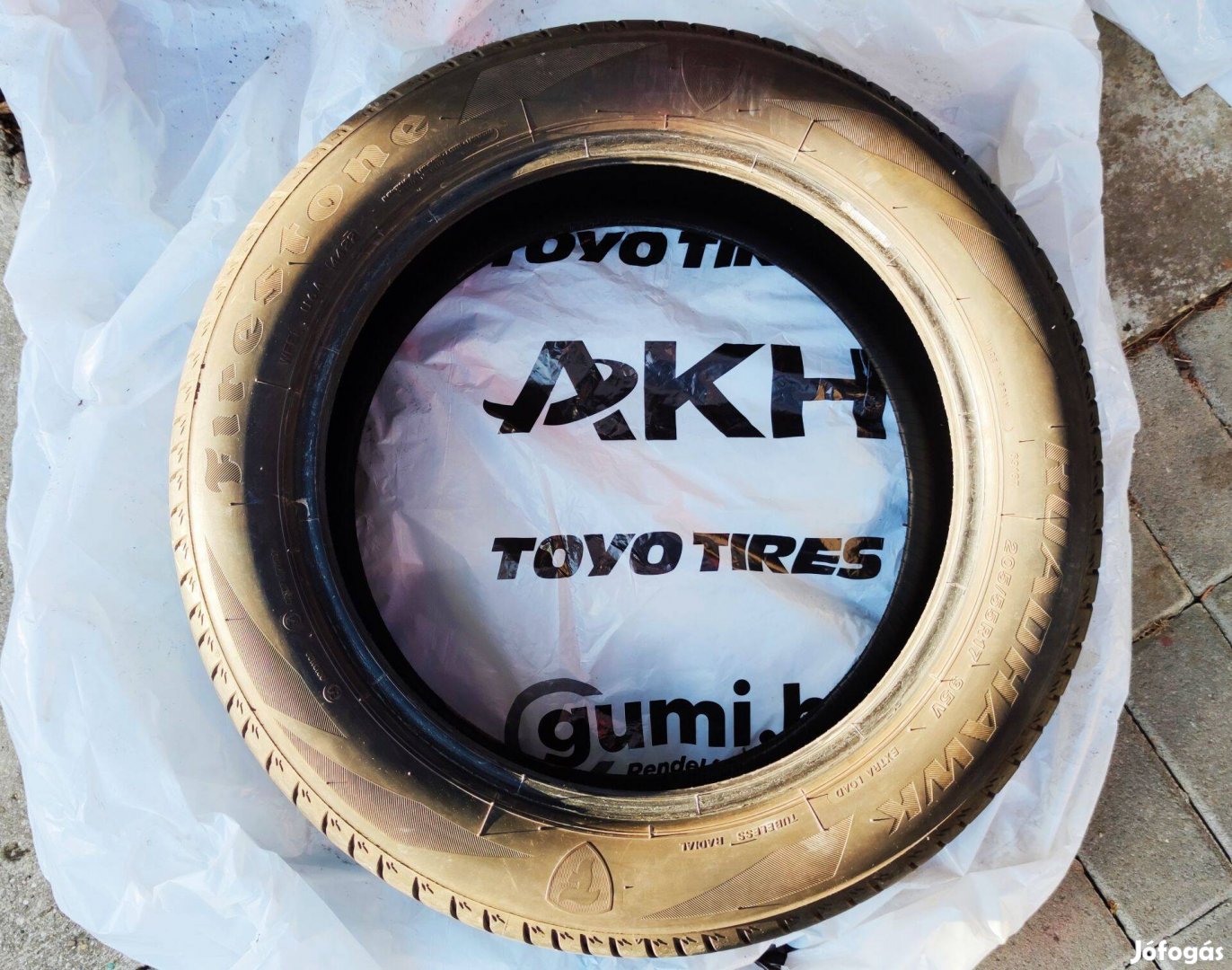 4 db Újszerű Firestone Roadhawk 205/55 17R Nyári gumi