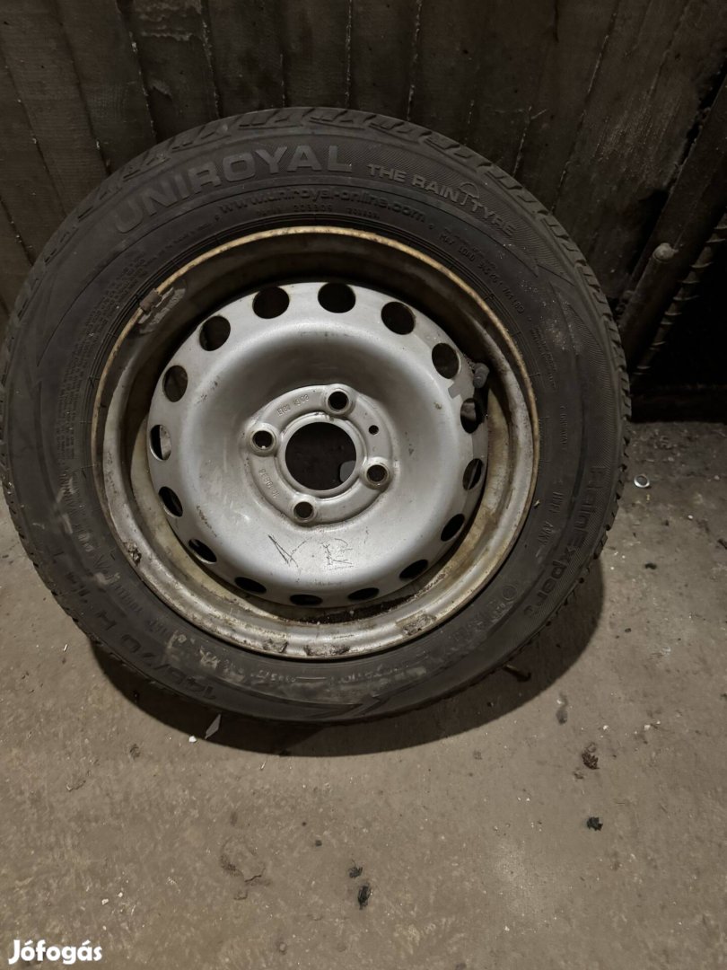 4 db Uniroyal 145/70 R13 gumiabroncs felnivel eladó 14.000.-Ft