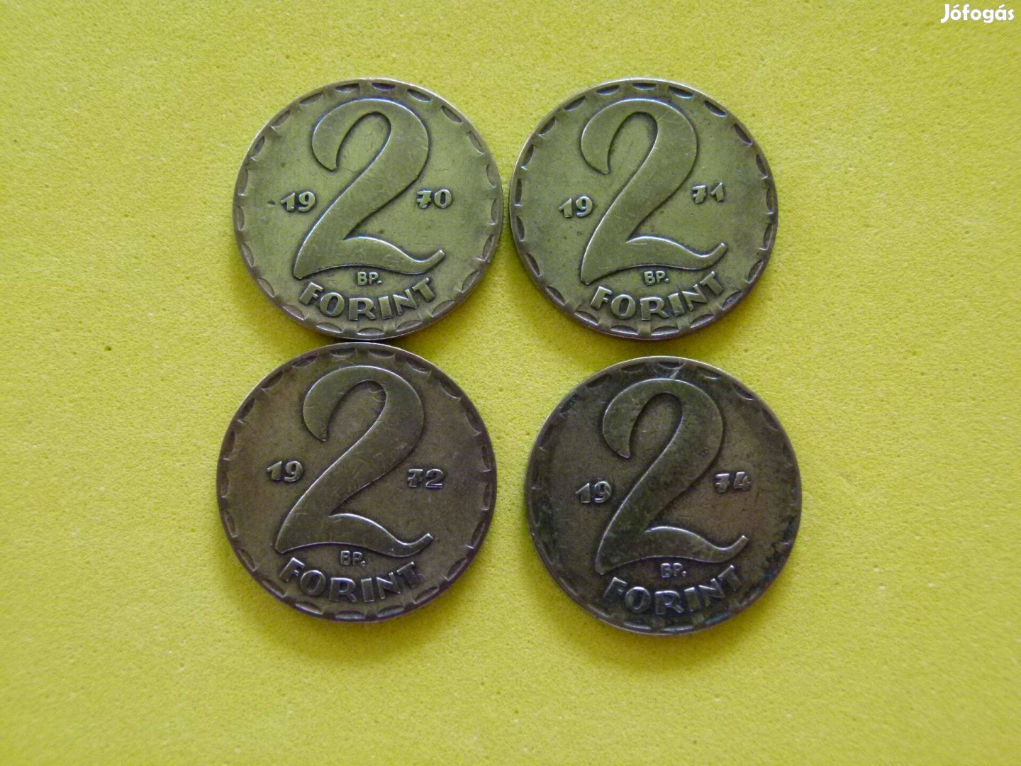 4 db. 2 Ft-os (1970-71-72-74)