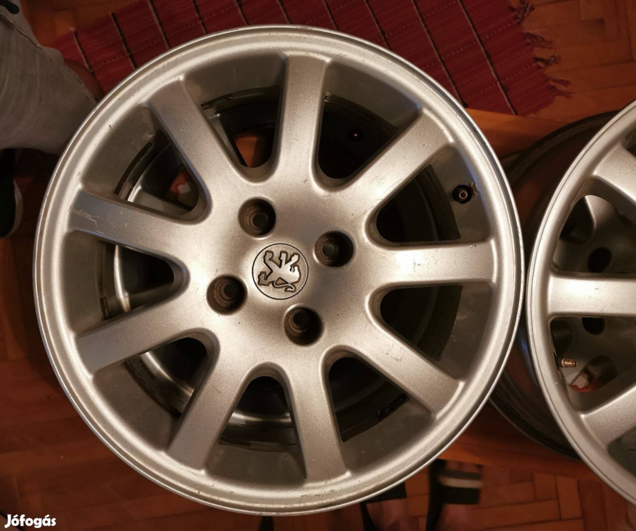 4 db. Peugeot alufelni