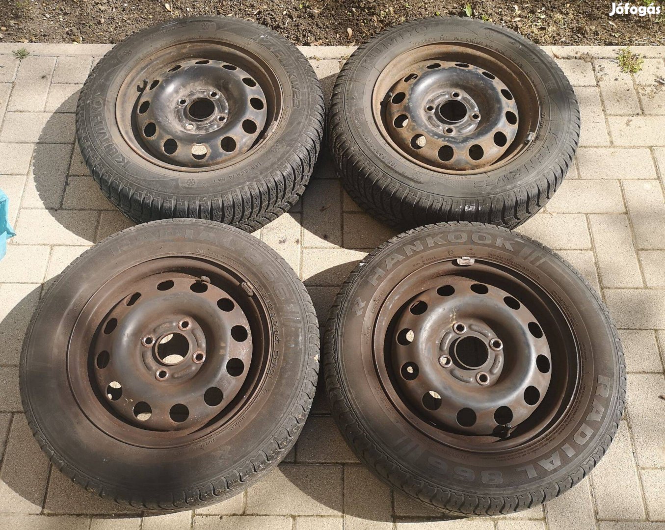 4 db acél Felni, Ford Focus I
