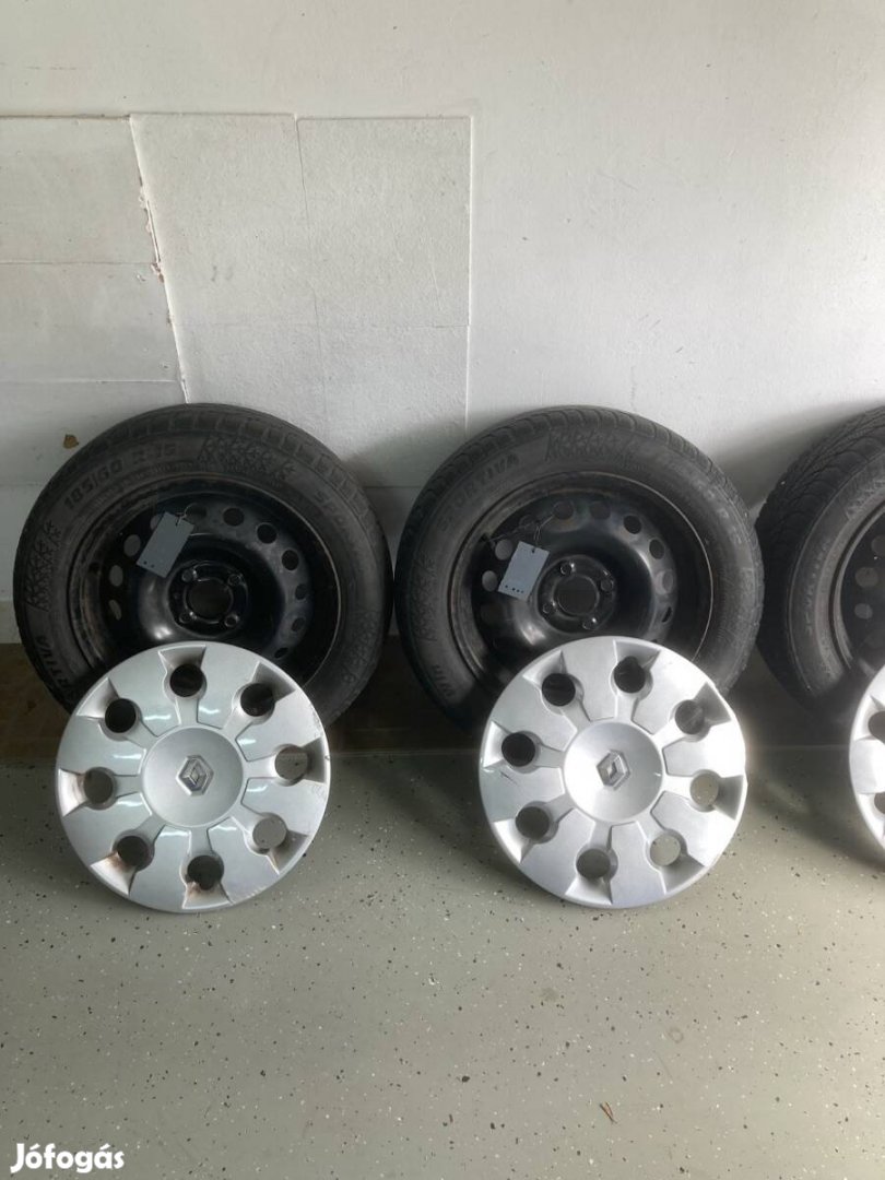 4 db acélfelni téligunival