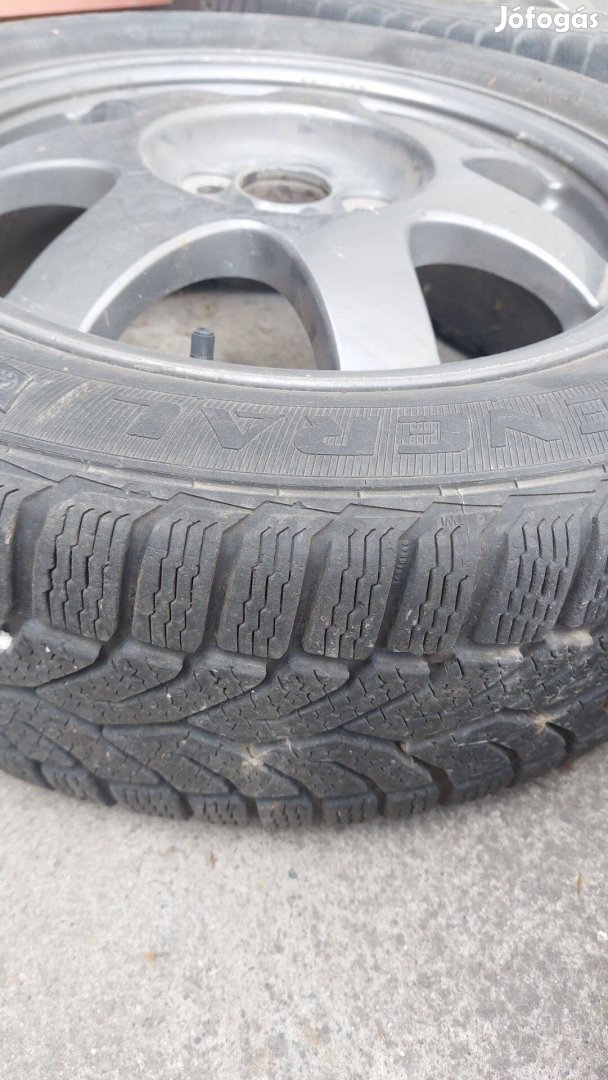 4 db alu felni prius 2 50 % téli gumival