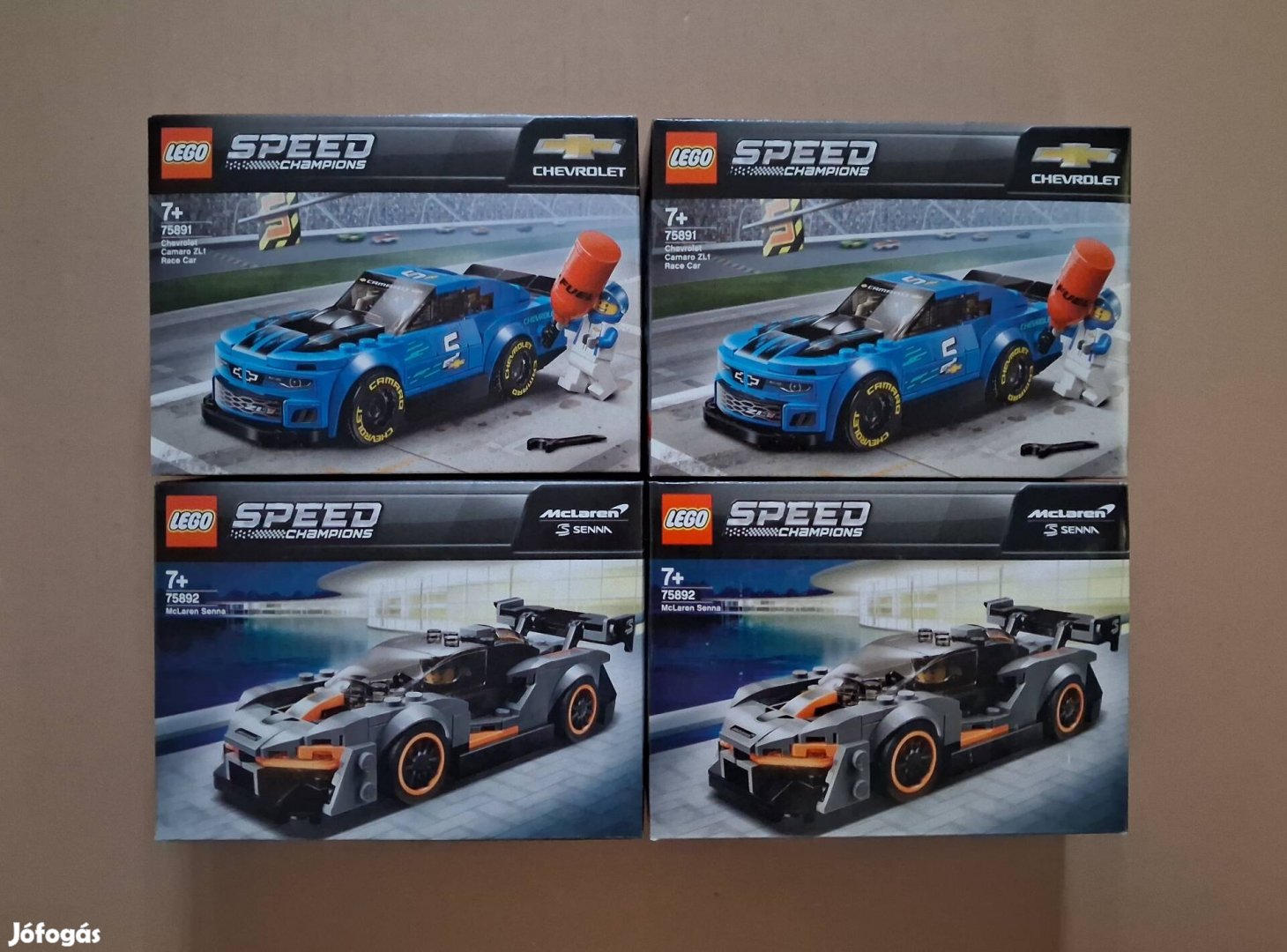 4 db bontatlan LEGO Speed Champions 75891 75892 utánv