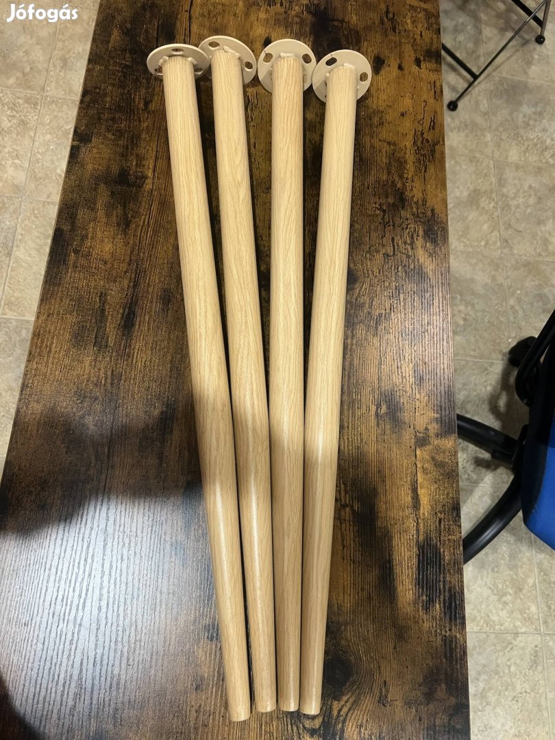 4 db fém asztalláb