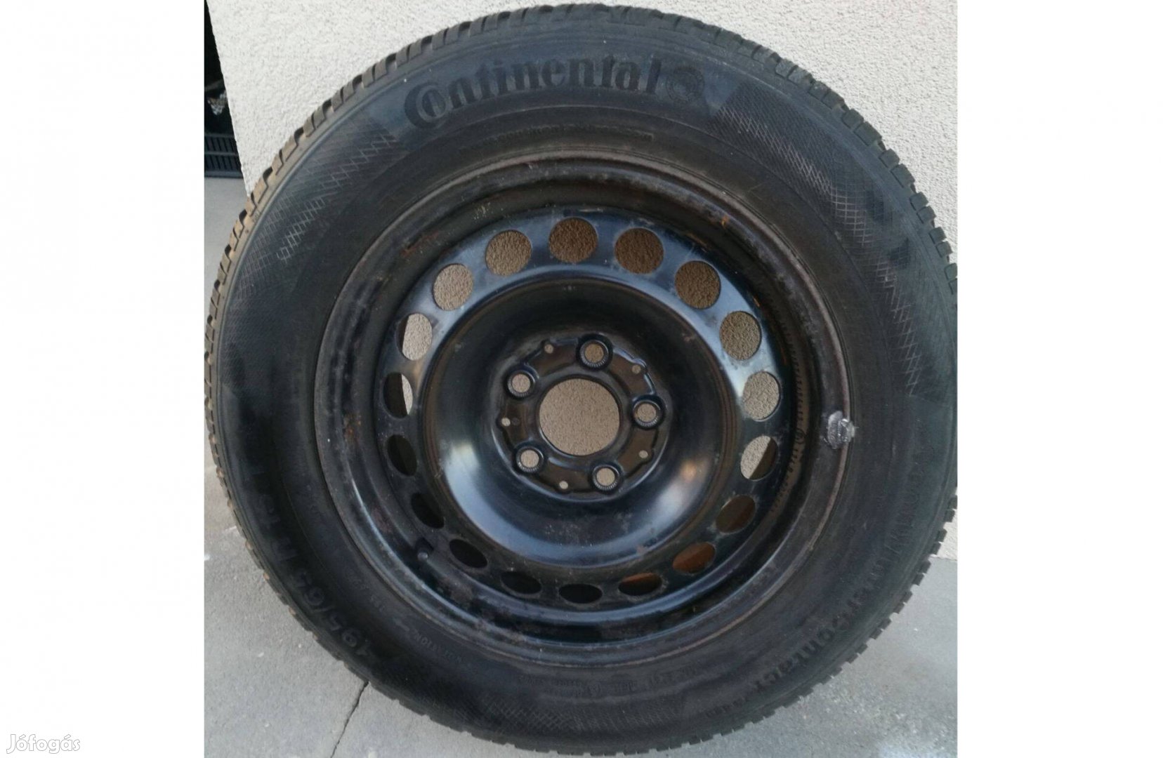 4 db gyári 5X112 7620 Mercedes 6.5x15 ET47 lemezfelni