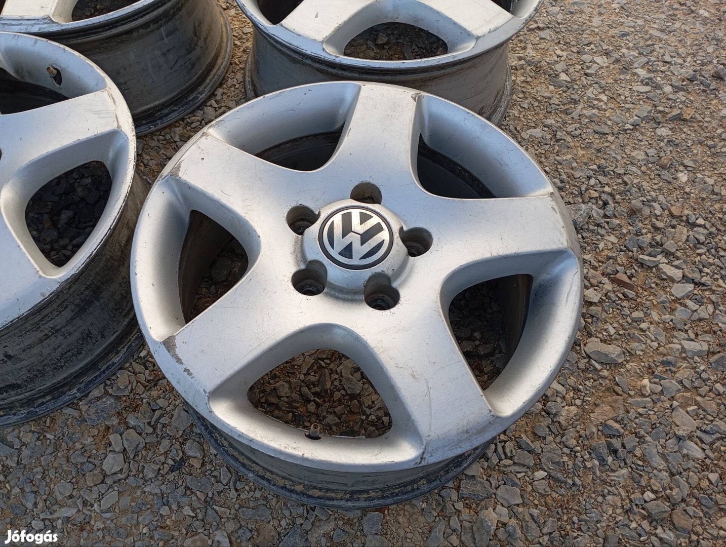 4 db gyári Volkswagen Touareg alufelni 5x130 7,5x17 ET55