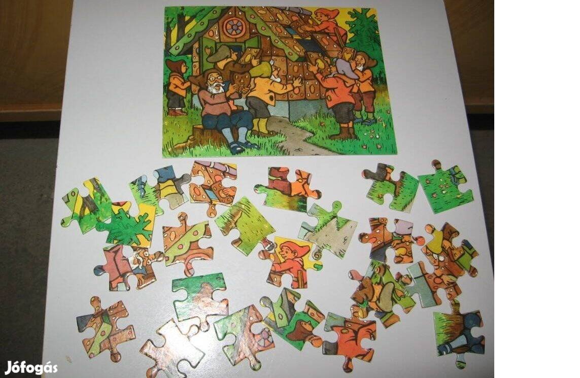 4 db puzzle kisgyereknek való